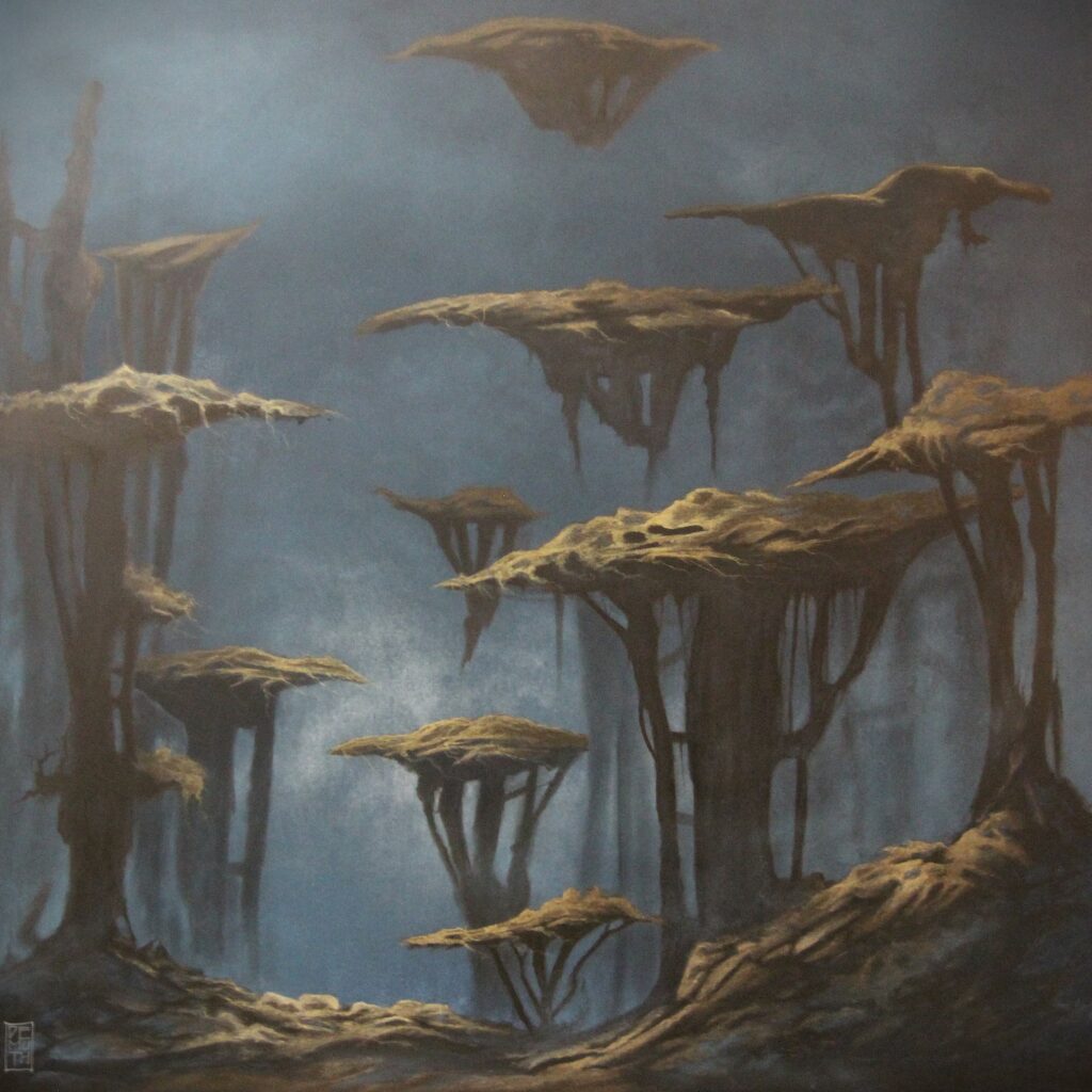 Sleep - Pastel sur Toile - 80X80